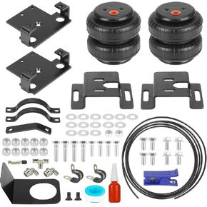 Air Suspension Bags Kit 5000lbs Compatible with 2001-2010 Chevrolet Silverado GMC Sierra 2500HD & 3500HD (2WD&4WD) Replace 2250 W21-760-2250 W217602250