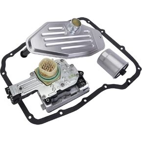 SLTY 4PCS 545RFE 45RFE Solenoid Block Pack 4WD Filter Service Kit Compatible with 1999-2010 DODG E RAM JEE P Transmission Shift Solenoid