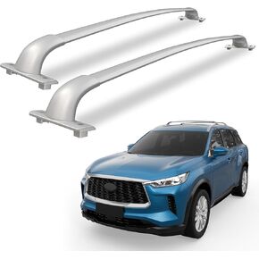 165lbs Aluminum Roof Rack Cross Bars Compatible for 2013-2018 Infiniti QX60 JX35 Rooftop Luggage Carrier Rack for Bike Canoe Kayak Cargo Box