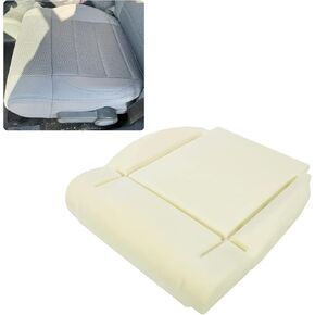 KUAFU Seat Foam Cushion Compatible with 2007-2010 Jeep Wrangler Replacement for 68003075AA Bottom Foam Cushion Pad Insert Front Left Driver Side