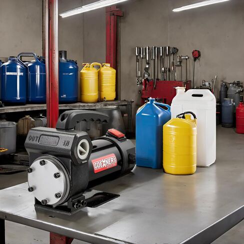 Heavy Duty Diesel Transfer Pump 12V High Performance 13 GPM Self-Priming Fuel Transfer Pump Kit with Manual Nozzle & Hose for Diesel Kerosene Transformer Oil in Saudi Arabia
