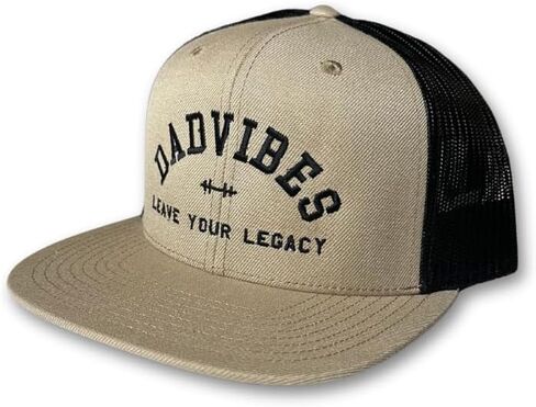 DadVibes Leave Your Legacy Embroidered Snapback hat for Dads in Kuwait