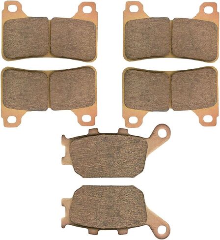 AHL Front & Rear Brake Pads Set for Honda CBR600RR CBR600 RR 2005-2006 (Sintered copper-based) in Saudi Arabia