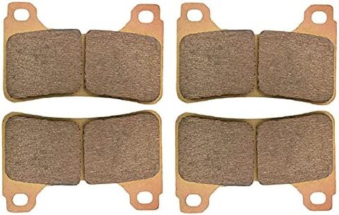 AHL Front & Rear Brake Pads Set for Honda CBR600RR CBR600 RR 2005-2006 (Sintered copper-based) in Saudi Arabia