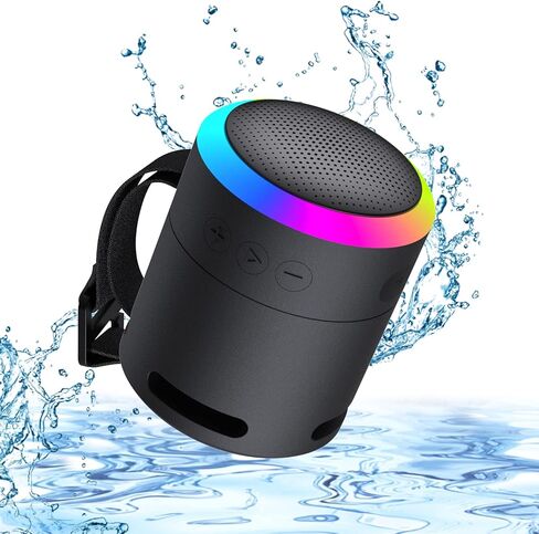 LENRUE Bluetooth Speaker,Small Portable Speakers,Mini Wireless Speaker with 5W Clear Sound,15H Playback Time,Gift for Men/Women/kids/boys/girls,Home and Outdoor Activities (Blue) in Saudi Arabia