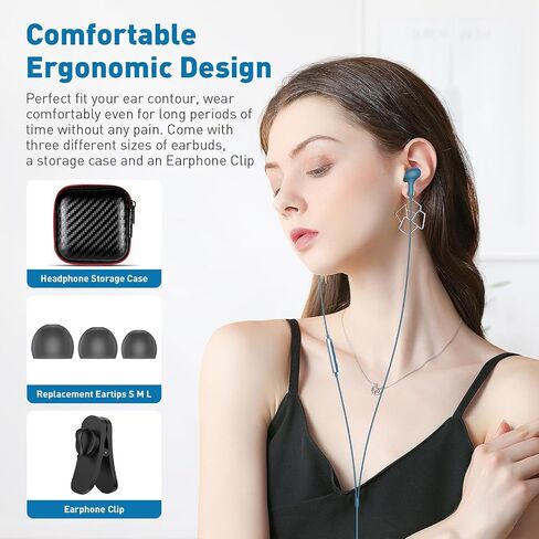 USB C Earbuds Wired Headphones for iPhone 15 Pro Max Samsung Z Flip Fold 6 A35 S24+ S24 S23 S22 Magnetic in-Ear Noise Canceling Type C Earphone Headset Microphone Volume Control for Pixel 8 7 6a iPad in Saudi Arabia