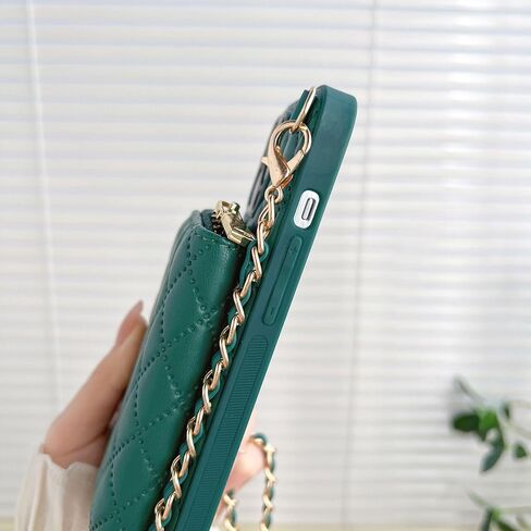 for iPhone 15 Pro Max Case Wallet for Women, Stylish Crossbody Wallet Case with Detachable Strap＆Card Slots Holder,Quilted PU Leather Phone Cases for iPhone 15 Pro Max 6.7", (White) in Saudi Arabia