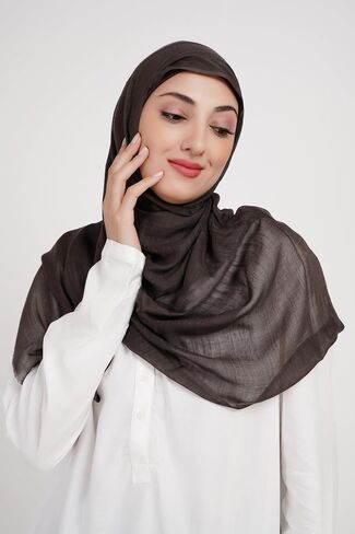 وشاح حجاب ناعم 100% مودال | خفيف الوزن | تنفس للنساء in Saudi Arabia