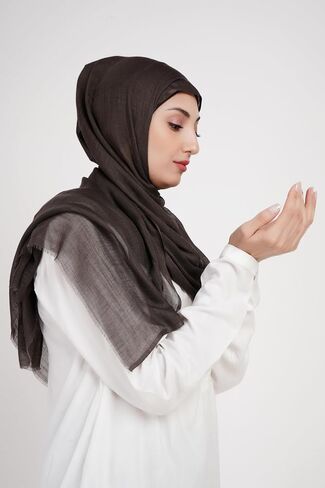 وشاح حجاب ناعم 100% مودال | خفيف الوزن | تنفس للنساء in Saudi Arabia