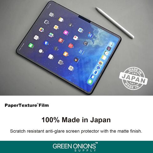 واقي شاشة من نسيج ورقي لجهاز 2021 iPad mini 6، 8.3 بوصة رسم شاشة ورقية/مضاد للوهج/غير لامع/صنع في اليابان/متوافق مع قلم Apple / مقاوم للخدش/PET [عبوة واحدة] (11 بوصة) in Saudi Arabia