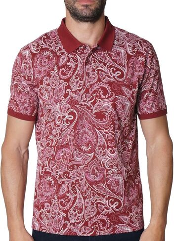 قميص بولو Dozer قصير الأكمام للرجال من Robert Graham in Kuwait