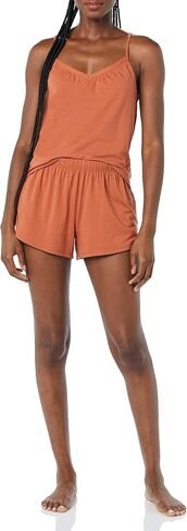 Amazon Essentials Women's Knit Jersey Cami Short Pajama Set in Saudi Arabia