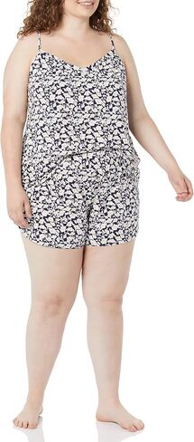 Amazon Essentials Women's Knit Jersey Cami Short Pajama Set in Saudi Arabia