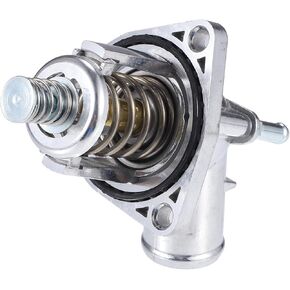 uxcell 1pcs Car Engine Coolant Thermostat Housing Assembly No.12674639 for Chevrolet Silverado 1500 2014-2018