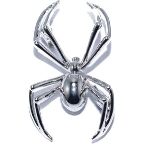 ROFARSO Spider Brooch Pin Vintage Coat Accessory Metal Animal Lapel Pin Banquet Badge Pins Backpack Bag Pin