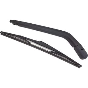 Rear Wiper Arm Blade Set for Mitsubishi Outlander 2003-2006 Rear Windshield Wiper Arm Blade Assembly MR971507 MR971509