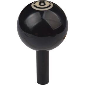 Pool Ball Rod Shifter Knob Orange 5X Gear Shift Knob Billiard Ball Rod Gear Shifting Lever Handle Fit Most Automatic Manual Car Tuck Transmission Vehicle, W02B05, Orange 5X