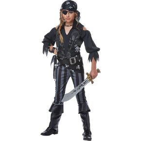 Girls Rebel Pirate Costume