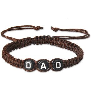 Sisadodo Papa Dad Bracelet from Daughter Son Birthday Gifts from Mom Dad Fathers Day Chrismas Gifts for Father Papa
