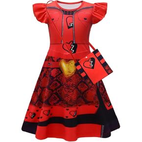 Dress Clothes Kids Children Girls Toddler Cartoon Princess