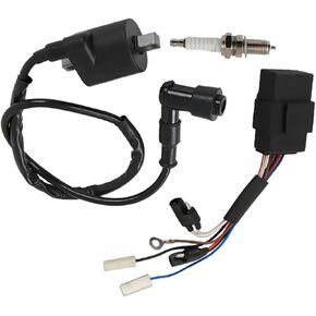 WFLNHB Ignition Coil Spark Plug CDI Box Replacement for Polaris Xplorer 400 1998-2002 Replacement for 3083923