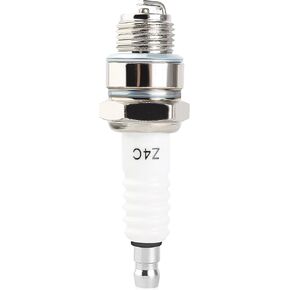 Spark Plug Compatible with Z4C 49cc 50cc 66cc 70cc 80cc 2-Stroke Engine Motorized Bicycle Moped Scooter Yamaha JOG50 90 ZX50 Suzuki AG100 QJ50 DX100 AX100 CJ750 DIO50