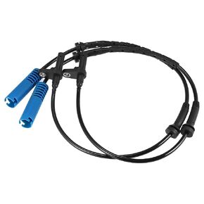 X AUTOHAUX 2pcs Front Left Right ABS Wheel Speed Sensor 34526764858 for BMW 335xi 328xi 2007-2008 for BMW 330xi 325xi 2006