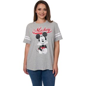Disney Womens Shirt, Mickey Mouse Shirt, Disneyland Shirts for Women, Graphic Tees, Women's Tops Regular & Plus Size