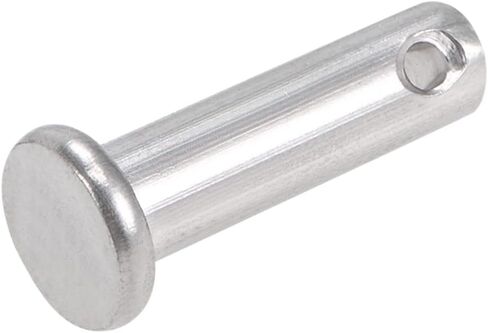 Clevis Pins (8mmx70mm) 1Pcs, Single Hole Flat Head 304 Stainless Steel Fastener Pin - for Metal Devices, Furniture Installation, Industrial, DIY in Saudi Arabia