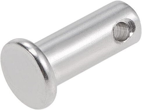 Clevis Pins (8mmx70mm) 1Pcs, Single Hole Flat Head 304 Stainless Steel Fastener Pin - for Metal Devices, Furniture Installation, Industrial, DIY in Saudi Arabia