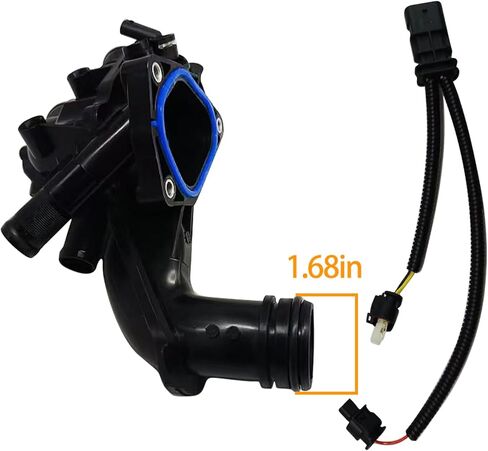 مجموعة مبيت منظم حرارة مبرد المحرك مع أجهزة استشعار + كابل توصيل محول مناسب لميني كوبر 2011-2016، كوبر كونتري مان 2011-2017، كوبر بيسمان 2013-2016، 1.6 لتر، 11538674895 in Kuwait