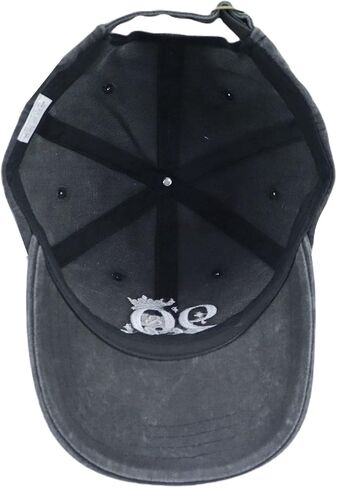 30 40 50 60 70 80 90 Birthday Hat for Women, Adjustable Embroidered Crown Baseball Cap in Kuwait