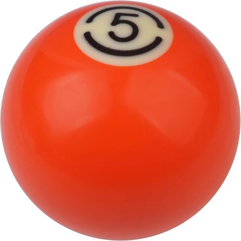 Pool Ball Rod Shifter Knob Orange 5X Gear Shift Knob Billiard Ball Rod Gear Shifting Lever Handle Fit Most Automatic Manual Car Tuck Transmission Vehicle, W02B05, Orange 5X in Kuwait