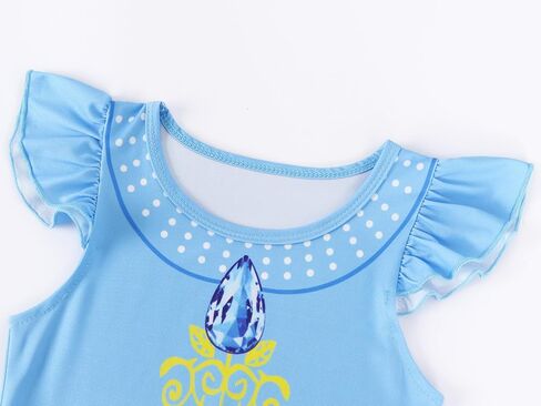 Toddler Girls Princess Dresses Halloween Costume Birthday Party Dress Cosplay Outfits Role Play Clothes in Kuwait