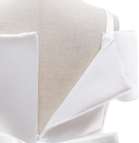 Uhnice Flower Girl Formal Dress Off Shoulder Bowknot Wedding Ball Gown in Kuwait