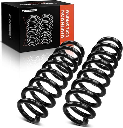 A-Premium 2Pcs Front Suspension Coil Spring Set Compatible with Dodge Ram 1500 2006-2008 3.7L 4.7L RWD, Driver and Passenger Side, Replace# 55366812AC in Saudi Arabia