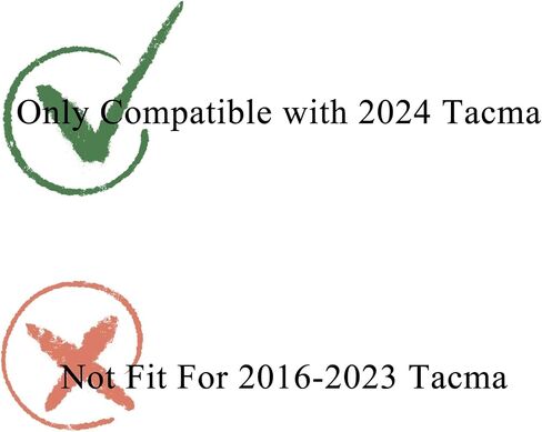 Tailgate Insert Letters Emblems Only Compatible with 2024 2025 Accessories 3D Raised Rear Badges Decals with Seccotine for Tailgate Adhesive Backing (Scarlet) in Saudi Arabia