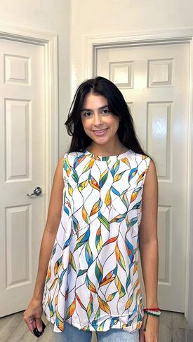 Zeagoo Long Tank Tops for Women Sleeveless Dressy Cute Summer Outfits Basic Going Out Clothes in Saudi Arabia