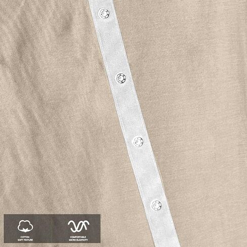 Unisex Post Shoulder Surgery Tank Tops Snap Open Tearaway Shirt Arm Chest Recovery Side Snap Access Tear Way Shirts in Kuwait