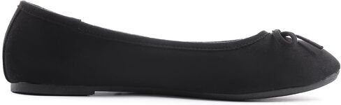 FEVERSOLE Women's Ultra Soft Colorful Memory Foam Cushioned Faux Suede Home Ballet Flats in Saudi Arabia