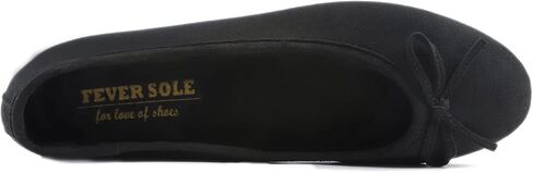FEVERSOLE Women's Ultra Soft Colorful Memory Foam Cushioned Faux Suede Home Ballet Flats in Saudi Arabia