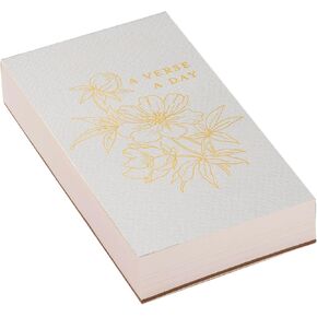WORLD TRAVELER Eccolo Christian List Note Pad, A Verse a Day Bible Notebook Pad with 365 Inspirational Bible Verses for Notes, Memos, Reminders, Butterfly To Do List Notepad (4.5x8 Inches)