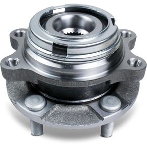Autoround HA590125 Front Wheel Bearing and Hub Assembly Compatible with Infiniti G37 G35 G25, Q50 Q60 Q70, QX50 QX70 Q70L, M35 M45 M37 M56, FX35 FX37 FX45 FX50, EX35 EX37, AWD 5 Lug