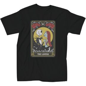 The Nightmare Before Christmas Jack Sally Lovers Tarot Card T-Shirt