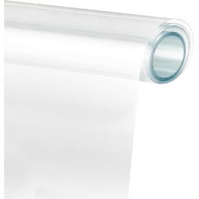 Lypumso Clear Vinyl Wrap, Transparent Protective Self Adhesive Car Wrap Film Vinyl Without Bubble Clear Gloss Paint for DIY Car Moto Interior Exterior (1.5ft x 10ft)