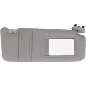 SCITOO Right Passenger Side Gray Sun Visor Assembly fit for Toyota Camry 2006 2007 2008 2009 2010 2011 Windshield Visor Without Sunroof