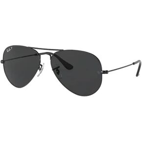 Ray-Ban RB3025 نظارة شمسية أفياتور مستقطبة معدنية للرجال والنساء + حزمة مع مجموعة العناية بالنظارات من Designer iWear in Kuwait