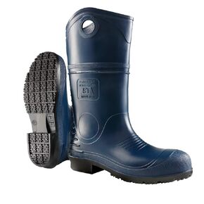 Dunlop Protective Footwear, Durapro Steel Toe, 100% Waterproof Polyblend PVC Material, Comfortable DURAPRO Energizing Insoles, Lightweight and Durable, 8908600.11, Size 11 US