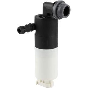 Aramox Car Windscreen Washer Pump, 12826943 Window Windshield Washer Fluid Pump Reservoir Replacement Parts ABS Fit for 9-3 (YS3F) 1.8t 1.8i 1.9 2.0