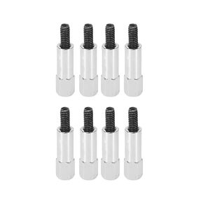 X AUTOHAUX 8pcs G1/4-20 Chrome Valve Cover Bolt for Chevy 283 302 305 307 327 350 383 400 Engines